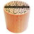 Tampon en bois rond - Joyeux anniversaire 2