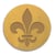 Sceau pour cachet de cire Aladine - Fleur de lys
