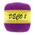 Pelote de fil à crocheter 100% coton - Distrifil - Déco 8 - Prune