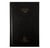 Agenda journalier 2026 Exacompta - Noir - 23,5 x 21 cm - Carré Travers