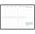 Recharge agenda semainier 2026 Exacompta - 15 x 21 cm - Horizons