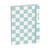 Agenda scolaire journalier 2025/2026 Exacompta - Vert d'eau - 12 x 17 cm - Damier