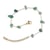 Bracelet fin en acier inoxydable - Aventurine