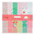 Set de papiers imprimés - Motifs fleuris x6