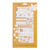 Kit stickers autocollants et die cuts - Blanc et or