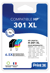 Cartouches d'imprimantes Print 3E - Compatibles HP H301 XL - Noir/Couleur