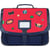Cartable Tann's - Rouge/Bleu marine- Les Fantaisies Tristan - 38 cm