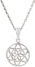 Collier Argenté - Fleur de vie 