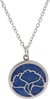 Collier avec feuille Ginkgo - Lapis Lazuli