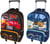 1 sac à dos à roulettes 1 compartiment - Megacars 2D - Oberthur - Modèles assortis