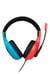 Casque-micro Bigben - Pour Nintendo Switch - Filaire - Rouge et bleu