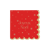Serviette Artyfêtes - Joyeux Noël - Rouge et or