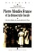 Pierre Mendès France et la démocratie locale - Actes du colloque du conseil général de l'Eure