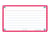 80 flashcards - 7,5 x 12,5 cm - Flash 2.0 Oxford - Ligné - cadre rouge