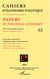 On perfect competition : definitions, usages and foundations - De la concurrence parfaite : définitions, usages et fondements