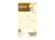 Recharge pour organiseur semainier 2022 - Personal - 9,5 x 17,1 cm - Filofax - Crème coton