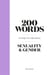 200 Words to Help you Talk about Sexuality & Gender