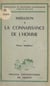 Initiation à la connaissance de l'homme