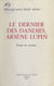 Le dernier des dandies, Arsène Lupin - Étude de mythes
