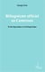 Bilinguisme officiel au Cameroun - Etude linguistique et sociolinguistique
