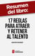 Resumen del libro "17 reglas para atraer y retener al talento" de David Russo - Porqué los empleados comprometidos son la mejor ventaja competitiva