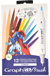 Lot de 12 marqueurs alcool Graph'it - BRUSH - Comics