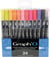 Lot de 24 feutres à eau à double pointe Graph'o - Couleurs assorties - Essentiel