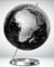 Globe terrestre incliné Cartotheque - 30 cm - noir