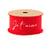 Ruban en mousseline de soie -  Je t'aime - Rouge et blanc - 4 cm x 3 m  