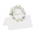 10 marque-places Botanique - Amour - Feuillages et or - 8 x 4 cm             
