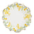 8 assiettes Mimosa - 23 cm                      