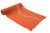 Chemin de table mousseline Jolis Brins - Terracotta et or - 28 cm x 5 m  