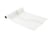 Chemin de table mousseline Jolis Brins - Blanc et or - 28 cm x 5 m     