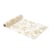 Chemin de table - Poisettia organza Paillettes