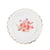 Lot de 8 assiettes Artyfêtes  - Time to Disco - Carton - Terracotta, framboise et or - Ø23 cm 