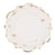 Lot de 8 assiettes Artyfêtes - Daisy - Carton - Ocre, blanc et or - Ø23 cm 