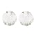 Lot de 2 badges Artyfêtes - "Parent des Mariés" Jardin Botanique - Vert sauge et blanc - Ø5cm