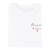 T-shirt Artyfêtes - "Parrain d'amour" - Blanc, noir et rouge - Taille unique