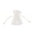 Lot de 4 pochons Artyfêtes - Coton froissé - Blanc - 10 x 8 cm 