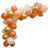 Kit arche de 40 ballons Artyfêtes - La Peachy - Orange, pêche, blush, crème et or 
