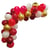 Kit arche de ballons Artyfêtes - La Love to Love - Framboise, marsala, rouge, crème et or