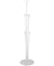 Centre de table support à ballons - 7 tiges PVC transparent - 16,6 cm