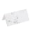 10 Marque-Places Sauge Green Blancs, Vert Sauge et Or - 8 x 4 cm