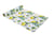Chemin de table Citronnade - Tissu blanc, jaune citron et vert - 28 cm x 5 m          