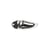 Plaque Jack stratocaster Chrome