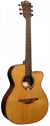 Lâg Tramontane T118ACE - Guitare folk électroacoustique - Auditorium Cutaway  - Natural