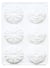 Moule 3D pour 6 mini pochages St-Honoré ScrapCooking® - Ø 7 cm