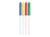Lot de 4 feutres alimentaires ScrapCooking®- Jaune, vert, rose, bleu - 8 g
