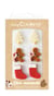 Lot de 6 décorations en pâte d'amandes ScrapCooking® - Sweet Xmas - 33 g