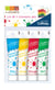 Lot 4 colorants gel alimentaire ScrapCooking® exclusivité Cultura - Bleu, jaune, rouge, vert - 80 g